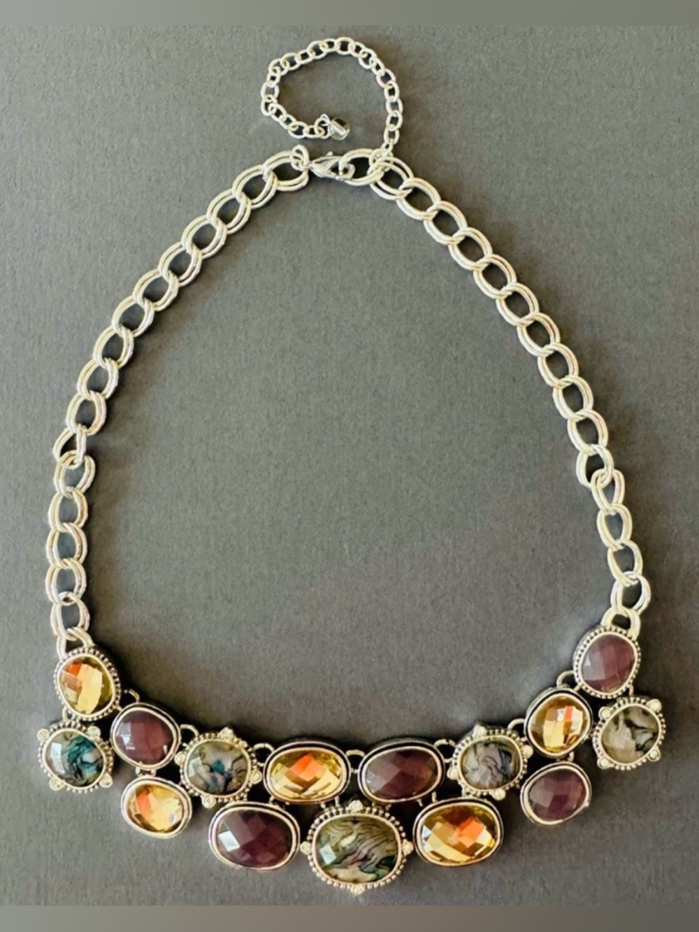 Napier Multicolor Gemstone Necklace